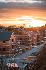 New homes under construction