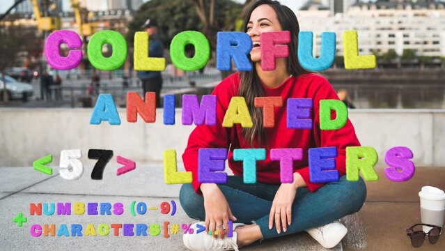 Colorful Animated Letters