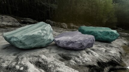 Obraz premium Colorful stone 