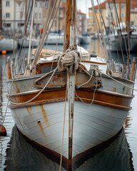 Obraz premium A classic sailing ketch owned by a wealthy merchan_004
