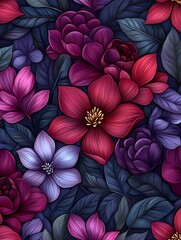 Intricate floral arrangement displaying botanical beauty and harmony