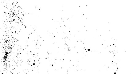 Abstract black dot texture white background. Grunge dots and points texture background. Abstract graphic illustration with transparent white background