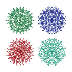 Intricate Mandala Round Ornament Designs for Artistic Inspiration