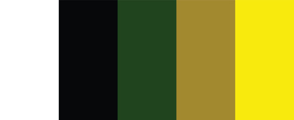 Color matching color palette - Fashion Trend Color guide palette, An example of a color palette vector. Forecast of the future colour palette for fashion designers and fashion business, new trendy