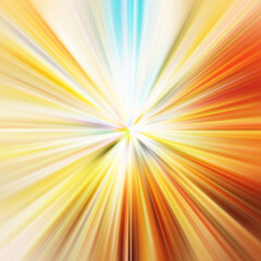 Obraz premium Colorful zoom motion effect. Abstract background. Color lines. Colored texture backdrop and banner. Multi color gradient pattern and textured wallpaper.