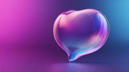 Abstract representation of communication with gradient lighting and atmospheric depth, symbolizing connection and exchange.
