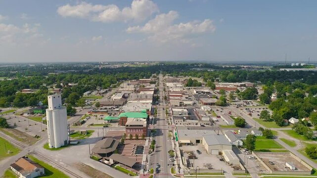Small Town Drone Flyover - Broken Arrow, Oklahoma, USA
