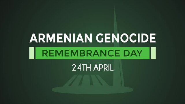 Armenian Genocide Remembrance Day celebration