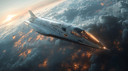 Naklejka premium Cybernetic Harmony