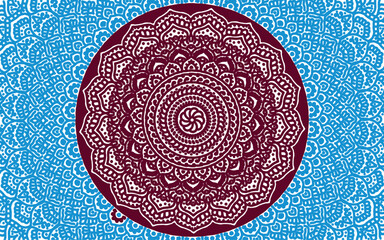 Signs and symbols. Full frame circle pattern lotus or flower mandala art design. beauty, fashion, geometry, colorful, vintage, tradition, classic, dco, cycle, full frame, style, culture of india.