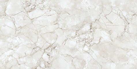 Abstract white and grey marble seamless texture background with subtle veining