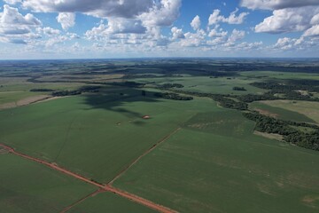 Fototapeta premium Bossorroca, Brasil, Rio grande do Sul, Drone Caxias, Drone view 
