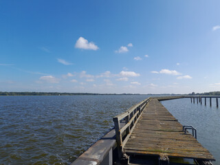 Obraz premium Im Hafen von Ribnitz Damgarten