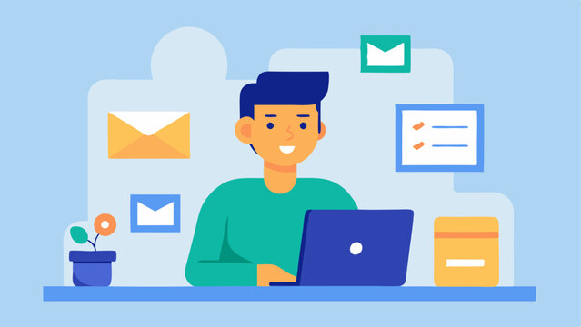 Subscription Billing A subscription box service operator reviewing subscriber data on a laptop screen which shows automated subscription billing and reminders.