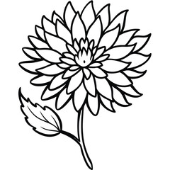 vector illustration of a flower