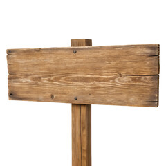 Empty brown weathered wood sign Isolated Trasnparent Background, Png Isolated, Trasnparent Background