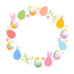 イースターエッグのフレーム
