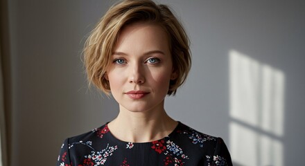photorealistic portrait of a woman from Czech Republic