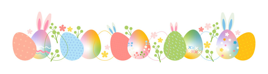 イースターエッグの素材
