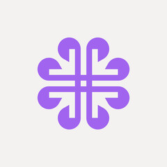 Abstract logo. Icon design. Template elements. Geometric abstract logos