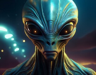  Terrifying Alien Portrait &ndash; Otherworldly and Menacing