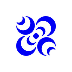 Obraz premium Abstract logo. Icon design. Template elements. Geometric abstract logos