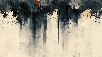 Obraz premium Seamless broken printer streaks with faded low ink toner lines create a transparent overlay texture. Abstract glitch pattern evokes dystopia, grunge, and modern gritty, blurry photocopy errors.