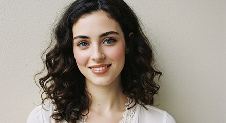 photorealistic portrait of a woman from France