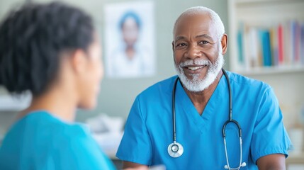 Healthcare Provider Offering Compassionate Care to Patient