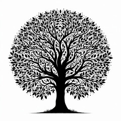 ultimate illustration tree silhouette collection