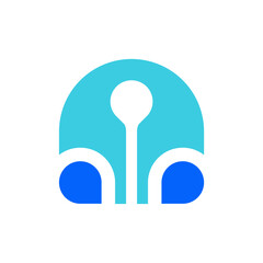 Abstract logo. Icon design. Template elements. Geometric abstract logos