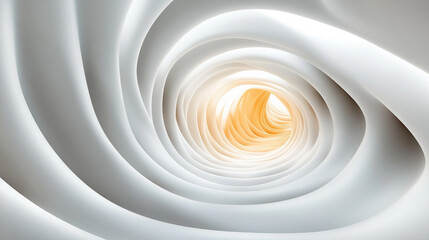 Fototapeta premium A sleek, minimalistic wallpaper featuring an abstract circular motif, symbolizing simplicity, balance, and modern elegance