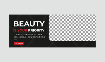 Beauty Cosmetics Banner