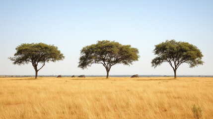 Obraz premium サバンナ-風景