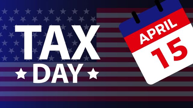 Tax Day in the USA 15th April