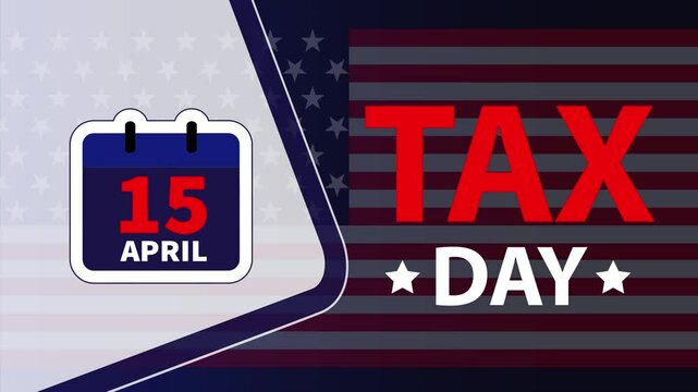 Tax Day in the USA 15th April