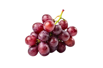 Fototapeta premium red grapes isolated on white