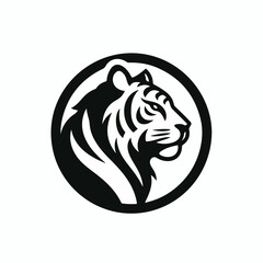 vector image of tiger logo