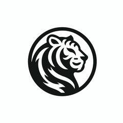vector image of tiger logo