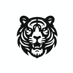 vector image of tiger logo