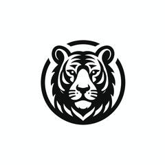 vector image of tiger logo