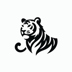 vector image of tiger logo