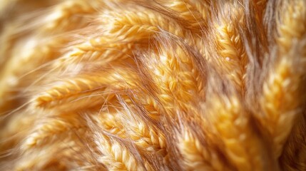 A close-up shot of a bunch of human hair, ideal for use in beauty or health-related contexts