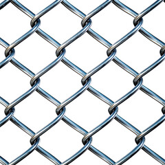 Chain link fence, isolated 