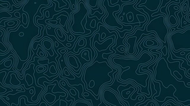 seamless looping topographic animation background