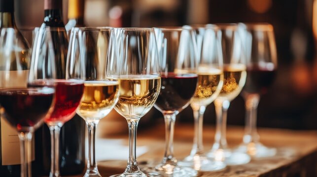 An exquisite journey through the art of wine tasting  discovering varieties and flavors