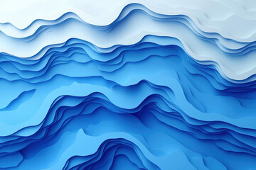 Fototapeta premium A clean and minimalist abstract design emphasizing simplicity and elegance.