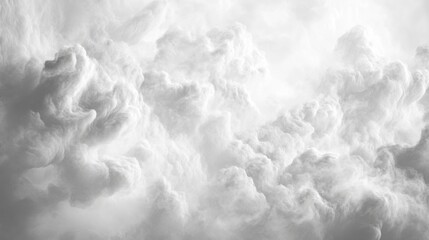 Obraz premium Dense White Clouds