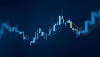 Stock market background