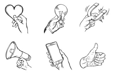 A hand holding a cell phone